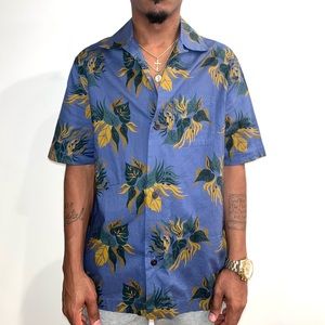 LOUIS VUITTON FLORAL HAWAIIAN SHIRT